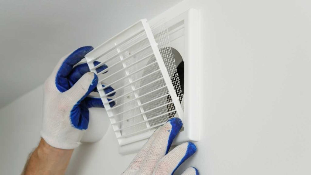 ventilation helps to get rid of mould