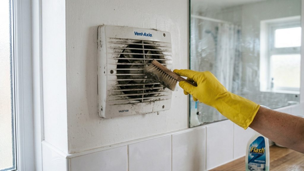 how often should extractor fans be cleaned or checked