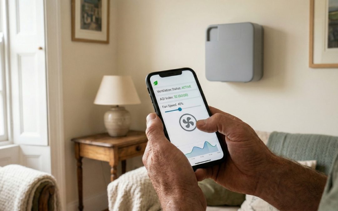 How to Pair Your Phone With a Single Room Heat Recovery Unit